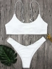 divatos fehér bikini